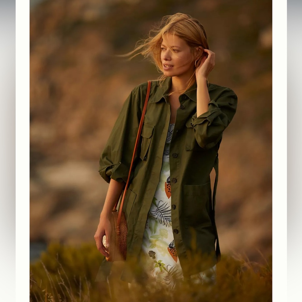 BB Dakota green jacket